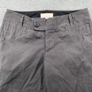 Banana Republic Pants Womens 6 Grey Jackson Fit Birdseye Dress Trousers